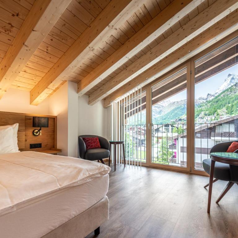 Naco Aparthotel by Arca Spa - Suite im Dachgeschoss mit Blick auf das Matterhorn - 3