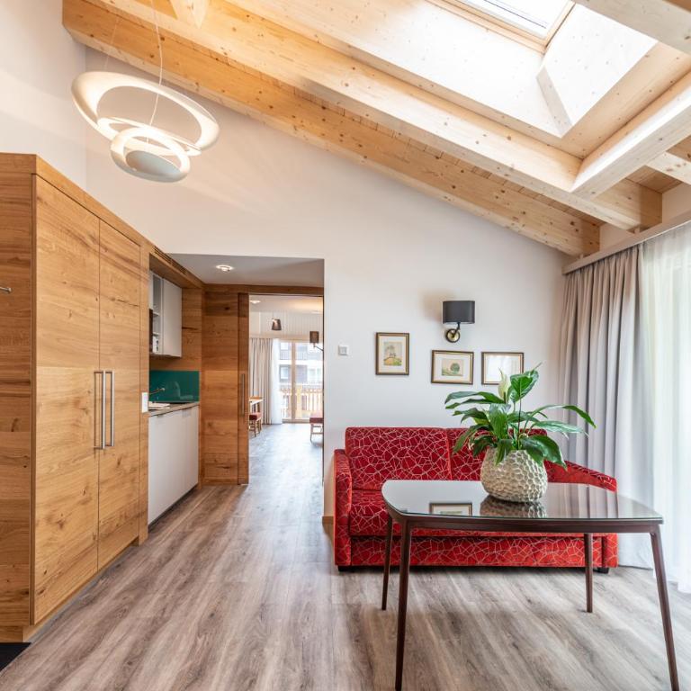Naco Aparthotel by Arca Spa - Junior Suite unter dem Dach mit Blick auf das Matterhorn - 5