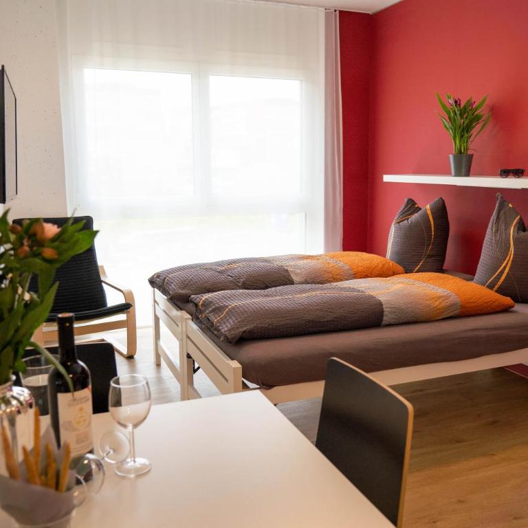 Anstatthotel Horw - app self-check-in - Standard Studio mit 2 Einzelbetten - 6