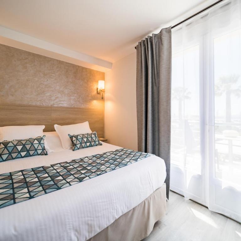 Hôtel Le Rabelais - Chambre Double Prestige avec Balcon - Vue sur Mer - 6