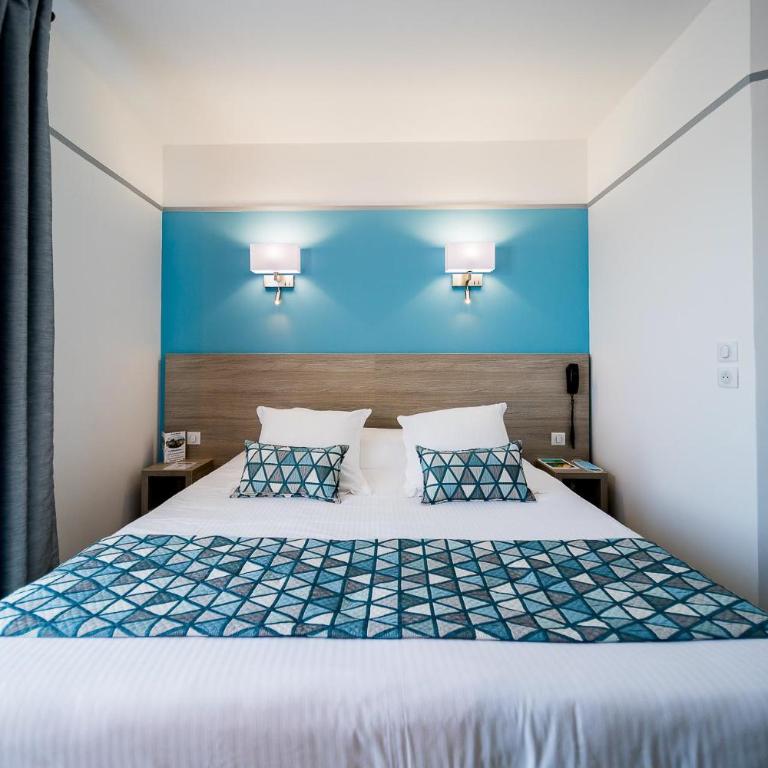 Hôtel Le Rabelais - Chambre Double Privilège avec Balcon - Vue sur Mer - 8