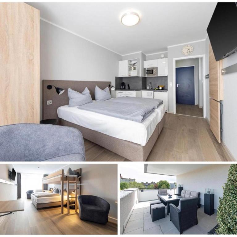 centerroom München City - Superior Doppelzimmer mit Dachterrasse und Küche - 1