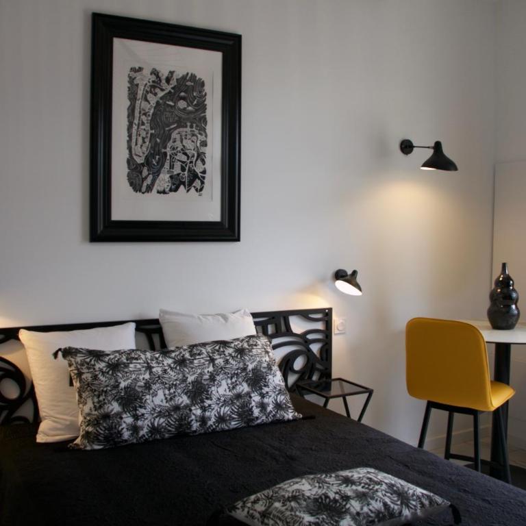 Hôtel particulier - Les lodges du Bassin d'Arcachon- Suites privées haut de gamme- Clim-Parking privé - Suite Lit Queen-Size - 7