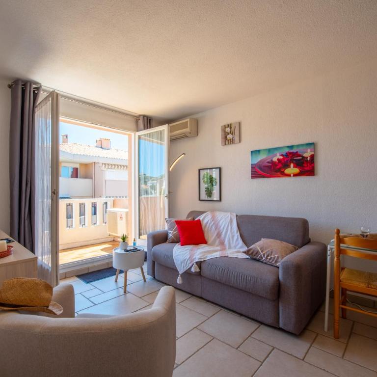 T2 en hypercentre -parking privé-clim-proche plage - Appartamento con 1 Camera da Letto - 4