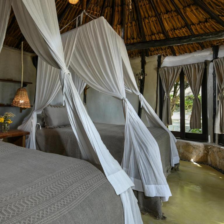 Diamante K - Inside Tulum National Park - Ocean View 2 Full Beds Bungalow - 8