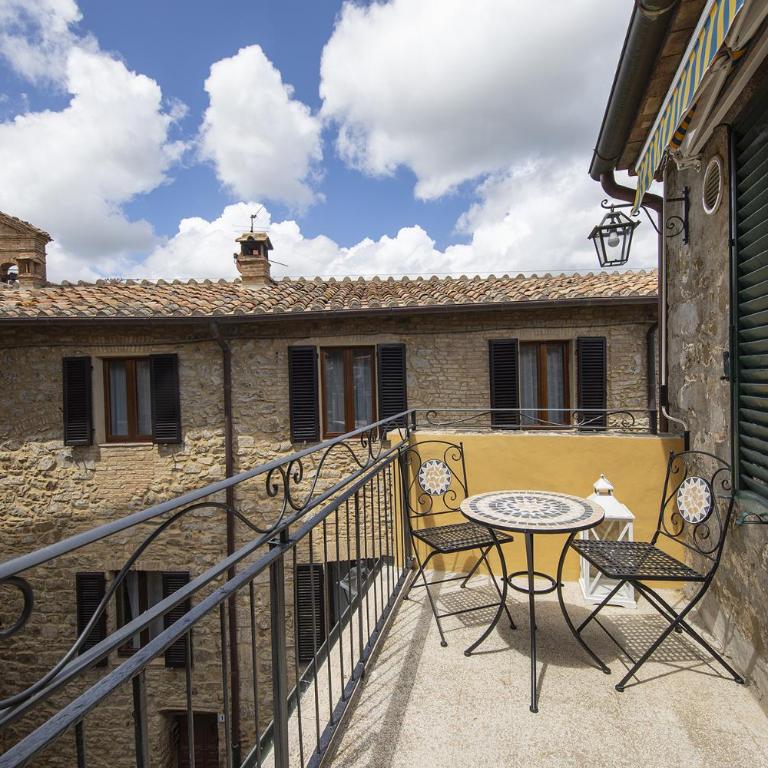 La Togata Hotellerie de Charme Relais il Terrazzo - Chambre Lit King-Size avec Balcon - 10