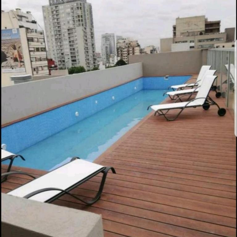 Monoambiente en Palermo con piscina, gimnasio y seguridad 24hs - Estudio - 7