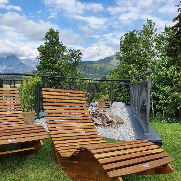 Zeitfrei Chalet Apartments - Apartment mit Terrasse - 24