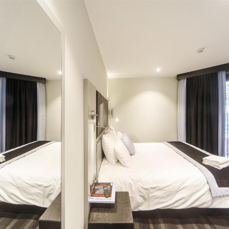 Hôtel Boutique Richelieu, Lyon Gare Part-Dieu - Chambre Lit Queen-Size Standard - Côté Balcon - 26