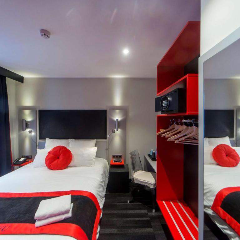 Hôtel Boutique Richelieu, Lyon Gare Part-Dieu - Chambre Lit Queen-Size Standard - Côté Balcon - 29