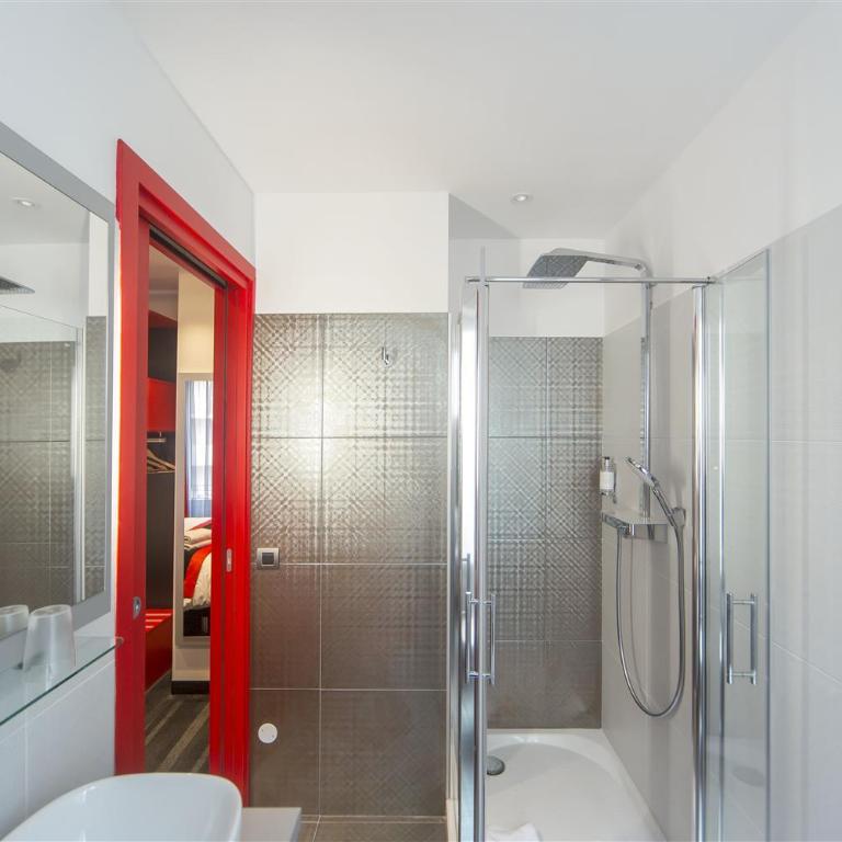 Hôtel Boutique Richelieu, Lyon Gare Part-Dieu - Chambre Lit Queen-Size Standard - Côté Balcon - 15