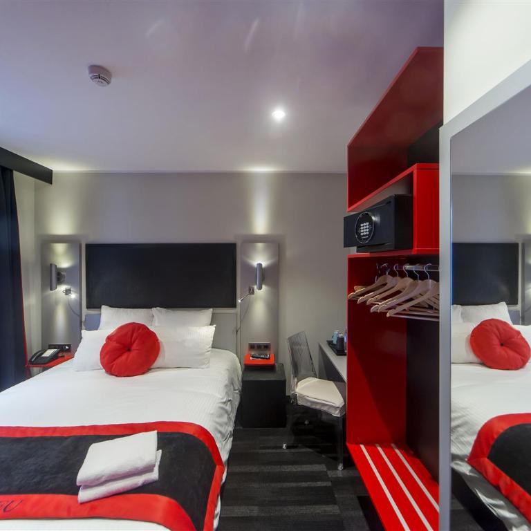 Hôtel Boutique Richelieu, Lyon Gare Part-Dieu - Chambre Lit Queen-Size Standard - Côté Balcon - 10