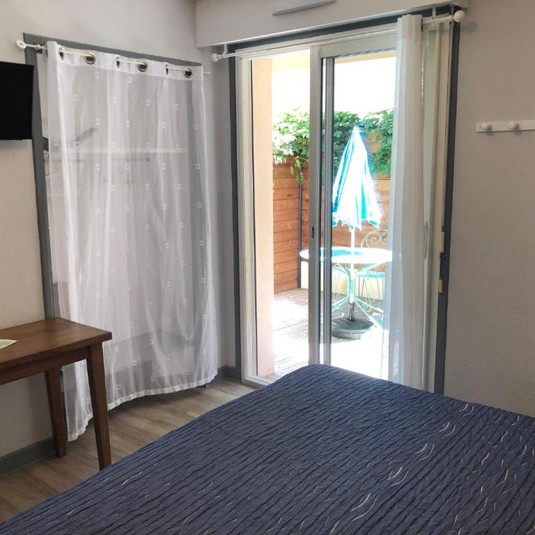 Hotel de la Plage - Chambre Double avec Terrasse - 3