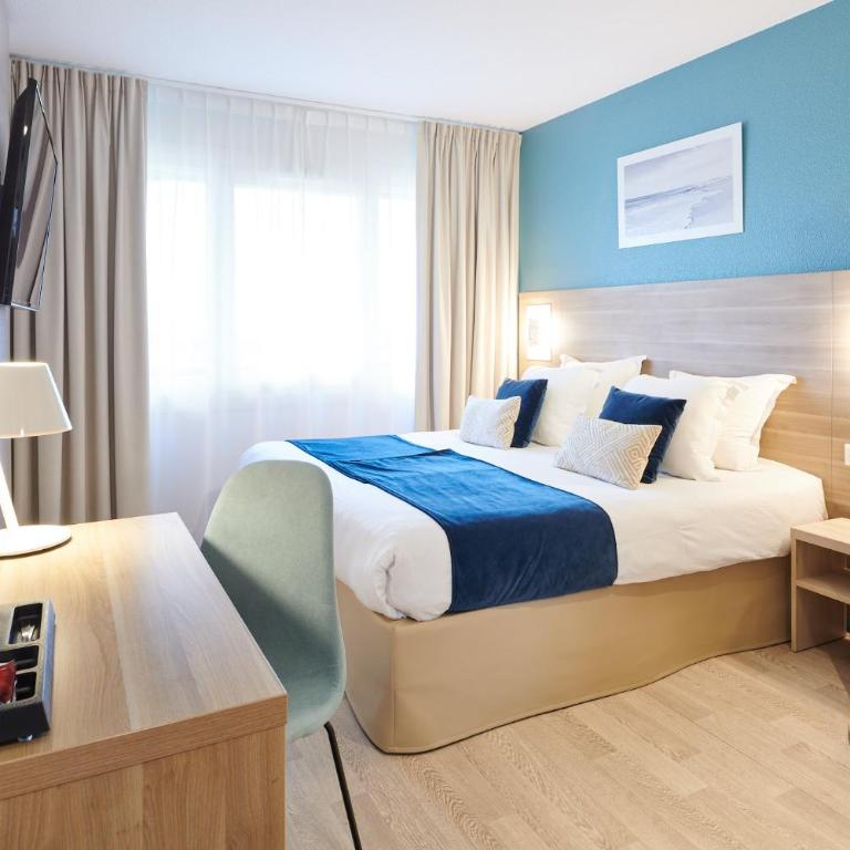 Les Terrasses d'Atlanthal - Chambre Lits Jumeaux - 1
