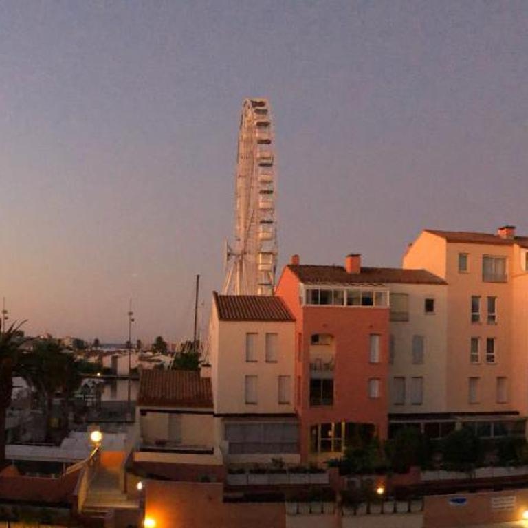 Cap d’Agde Centre port avec parking privé et belle vue port et mer - Apartment mit 1 Schlafzimmer - 14