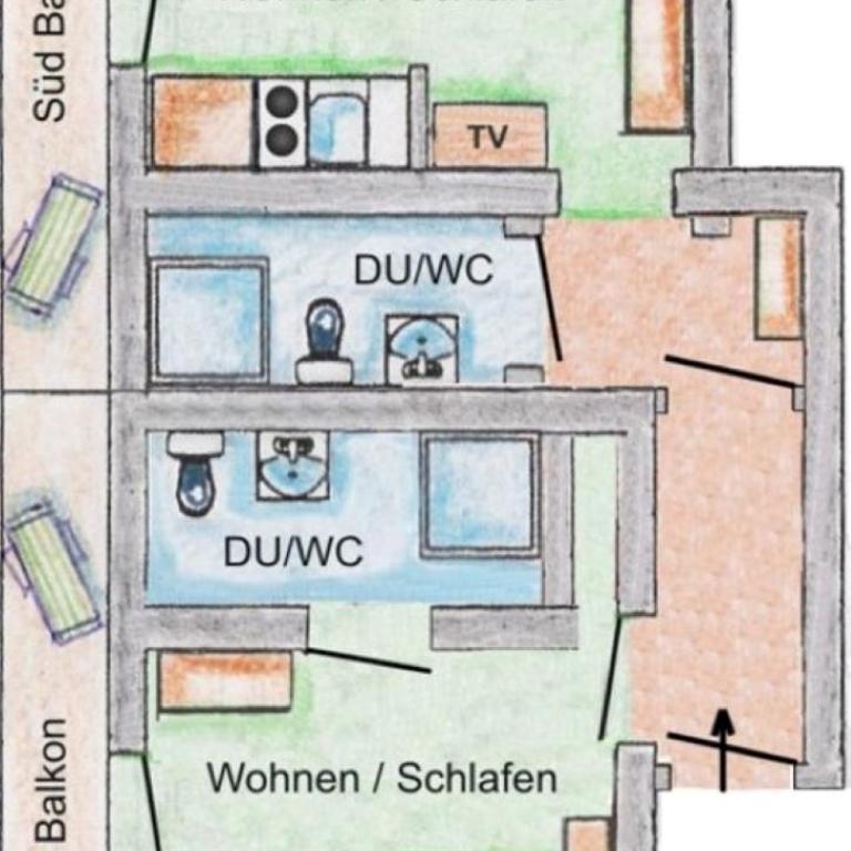 Birkenhof - Apartment mit 2 Schlafzimmern - 1