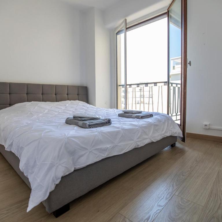 ++++ renovated cosy 50m2 sunny flat / balcony / close to beach and to the Palais des festivals ++++ - Appartamento con 1 Camera da Letto - 13