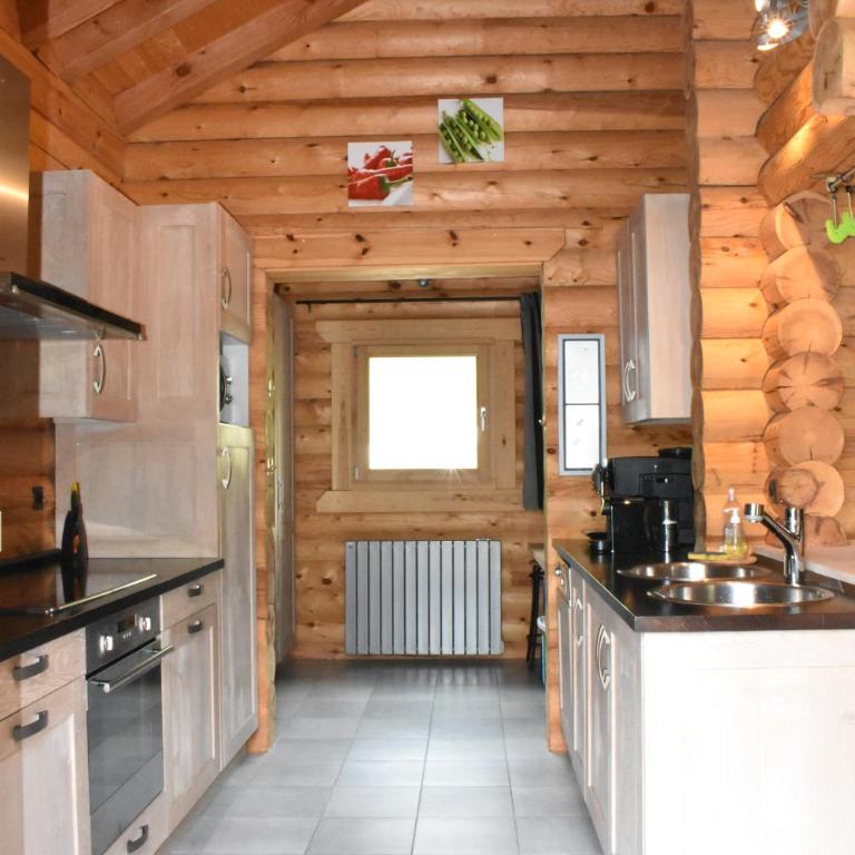Chalet en rondins - 3 minutes des pistes - Chalet con 3 Camere da Letto - 5