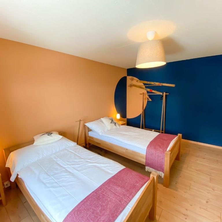 Madulain Lodge @ Werkhof - Zweibettzimmer mit Gemeinschaftsbad - 2
