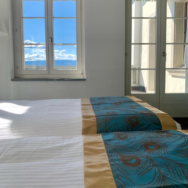 SWISS HOTEL LA COURONNE - Doppelzimmer mit Balkon - 1