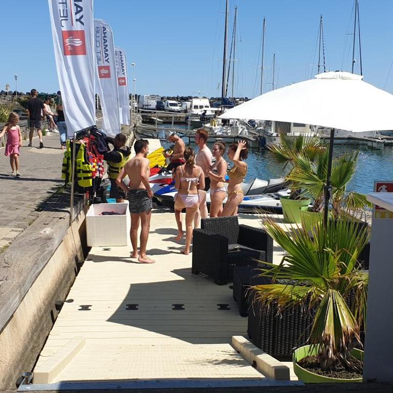 Résidence de standing la Pêcherie Spacieux T3 comme un cocon familial vue mer et sur l'avant port Sur le bout du bout de Cap d'Agde seule cap en Occitanie - Apartment with Sea View - 57