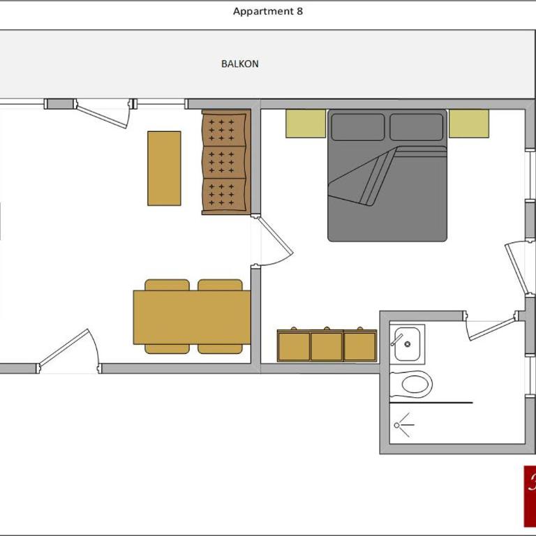 Haus Marjanne - Apartment mit Balkon - 1