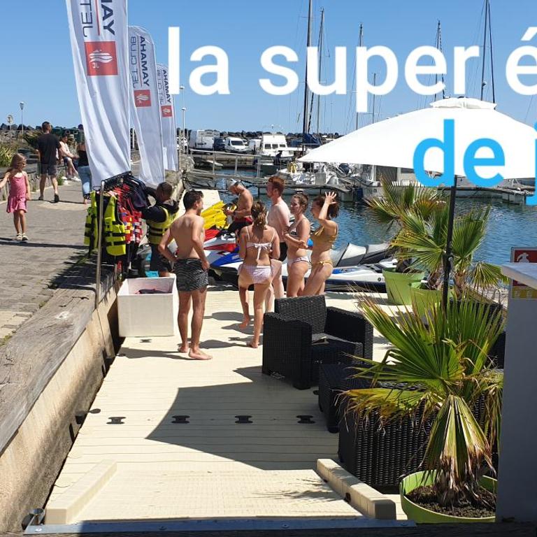 Résidence de standing la Pêcherie Spacieux T3 comme un cocon familial vue mer et sur l'avant port Sur le bout du bout de Cap d'Agde seule cap en Occitanie - Apartment with Sea View - 62