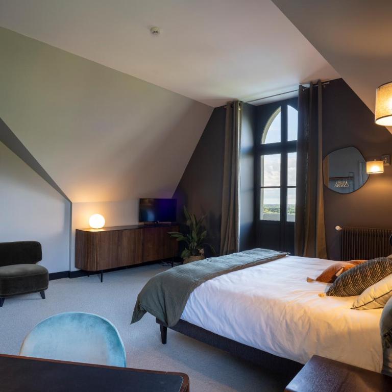 Le Château des Forges - Chambre Deluxe Double ou Lits Jumeaux - 10