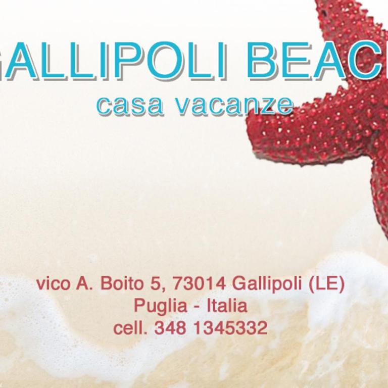Gallipoli beach - Appartamento con Vista Giardino - 18