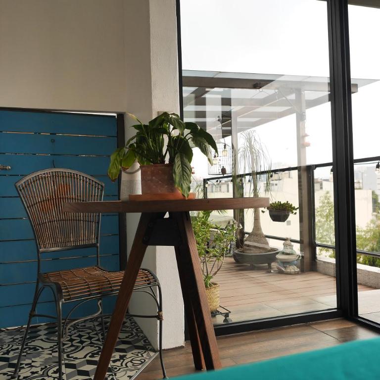 Loft REMEDIOS - penthouse CDMX - áreas comunes compartidas - One-Bedroom Apartment - 14