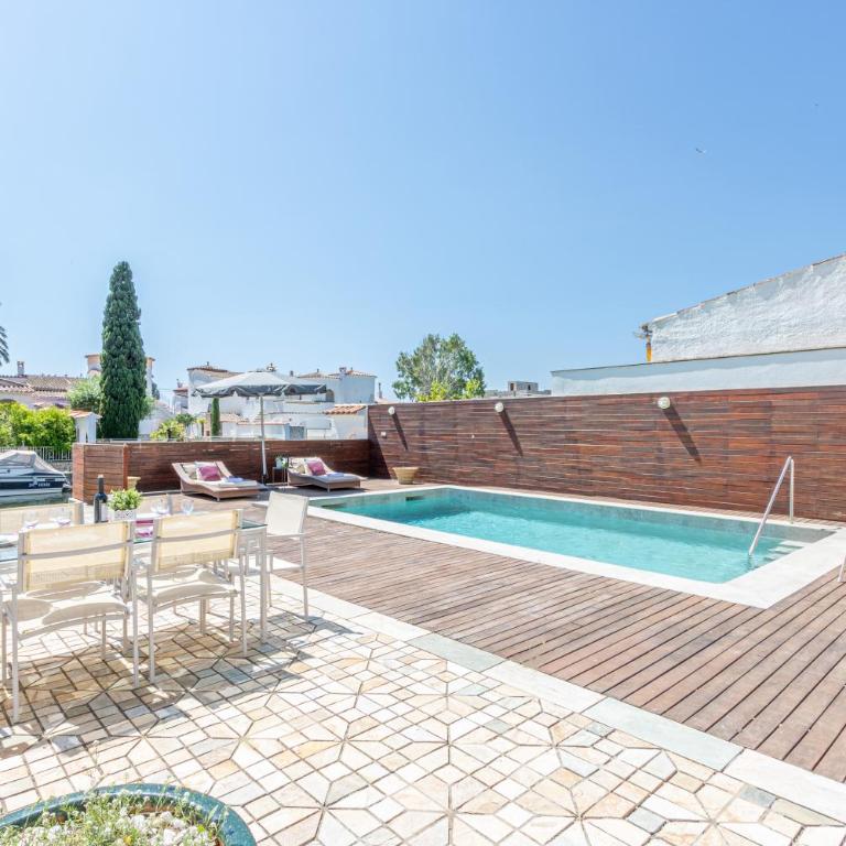 Apart-rent Casa al canal Llobregat 0106 - Villa con piscina privada - 37