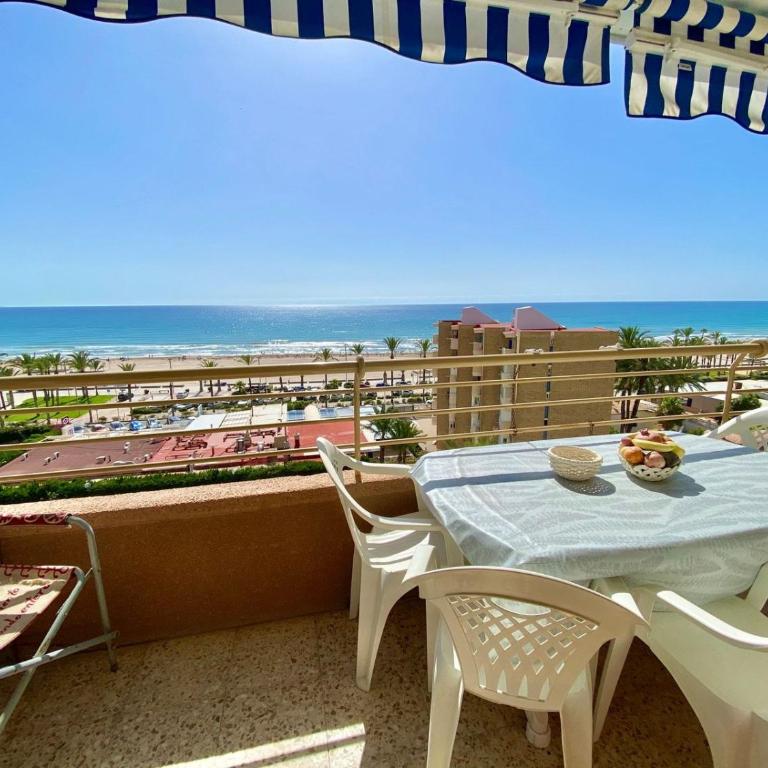 Nereo 7 Primera Linea de Playa San Juan Piscina, Parking wifi Inmobiliaria Leo - Two-Bedroom Apartment - 13