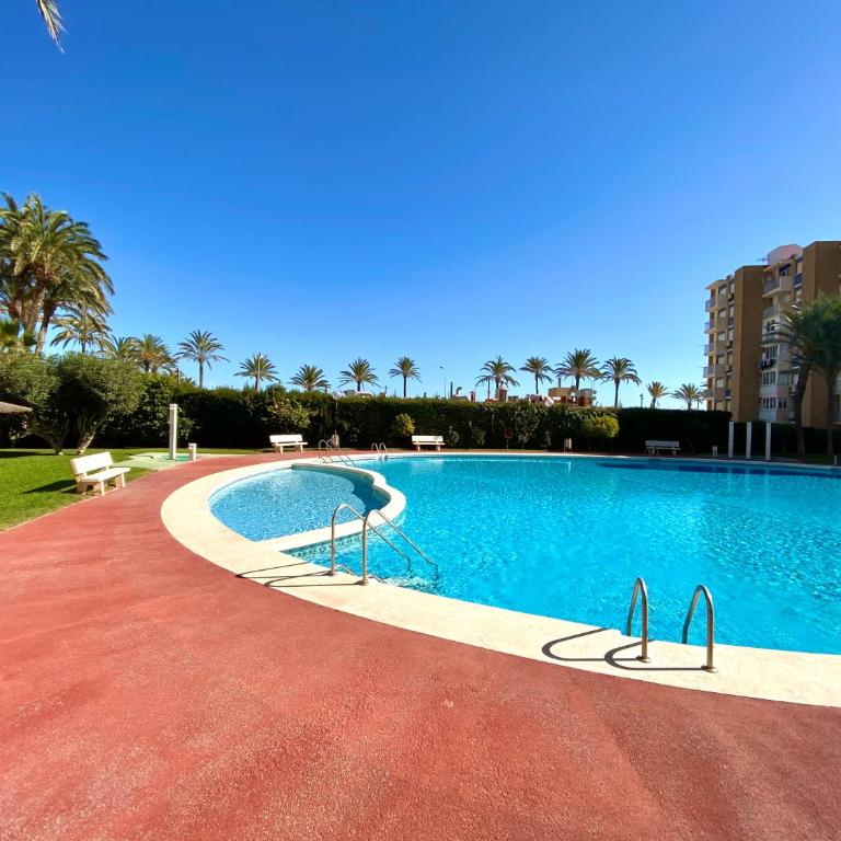Nereo 7 Primera Linea de Playa San Juan Piscina, Parking wifi Inmobiliaria Leo - Two-Bedroom Apartment - 35