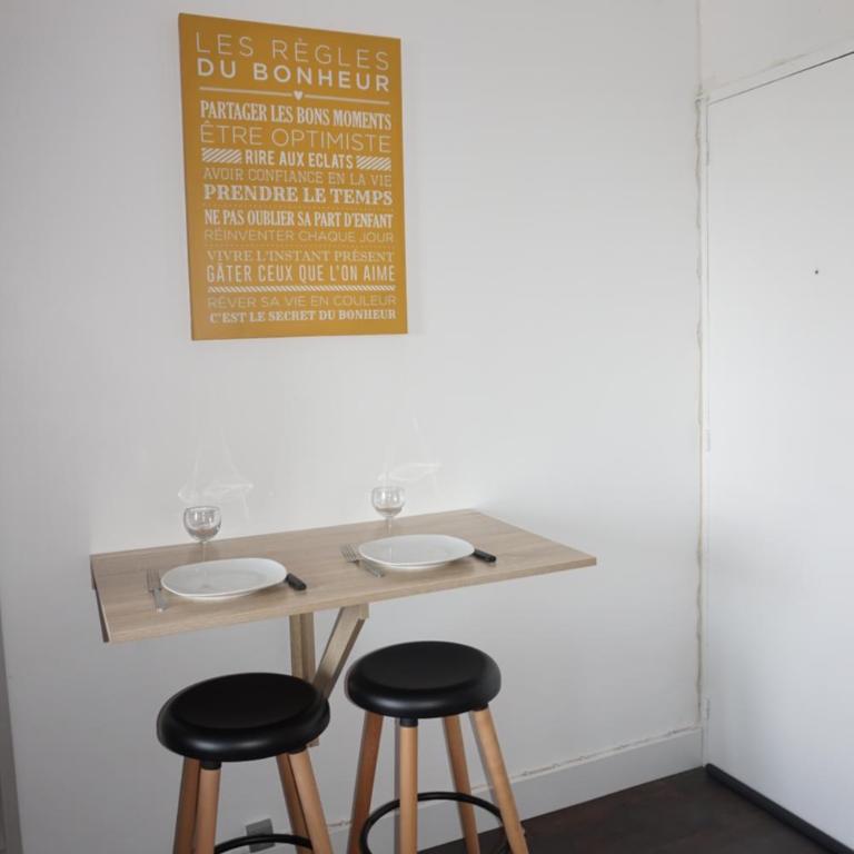 L'Horizon, studio tout confort, vue panoramique - One-Bedroom Apartment - 6