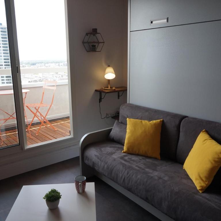 L'Horizon, studio tout confort, vue panoramique - One-Bedroom Apartment - 1