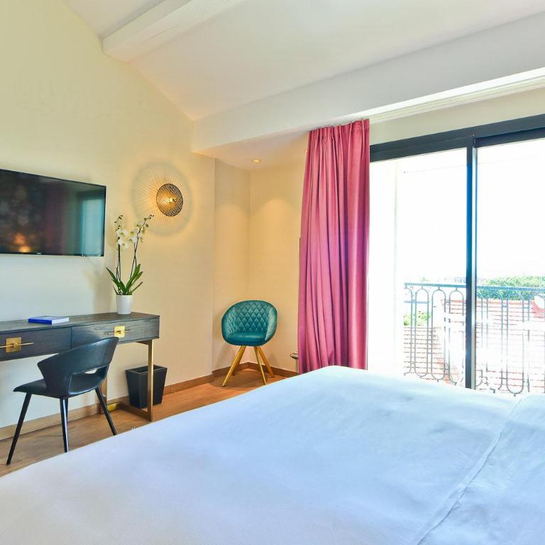 Hôtel La Villa Port d'Antibes & Spa - Chambre Double - Vue Panoramique sur Mer - 1