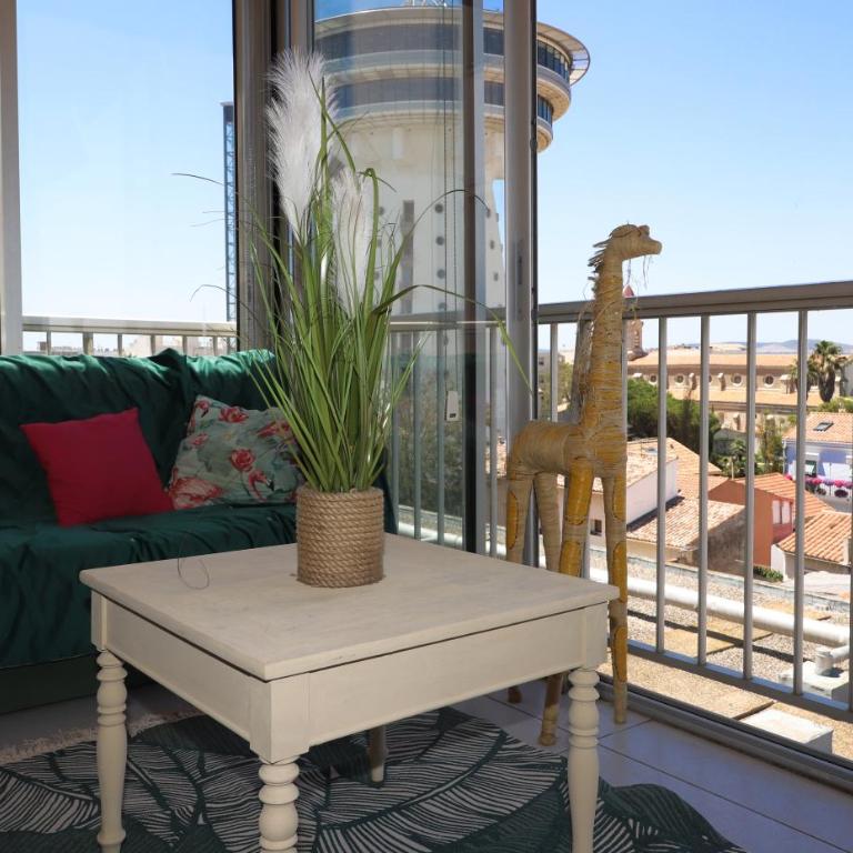 Face à la mer Terrasse ensoleillée &loggia panoramique-4 personnes- - Appartement - 5