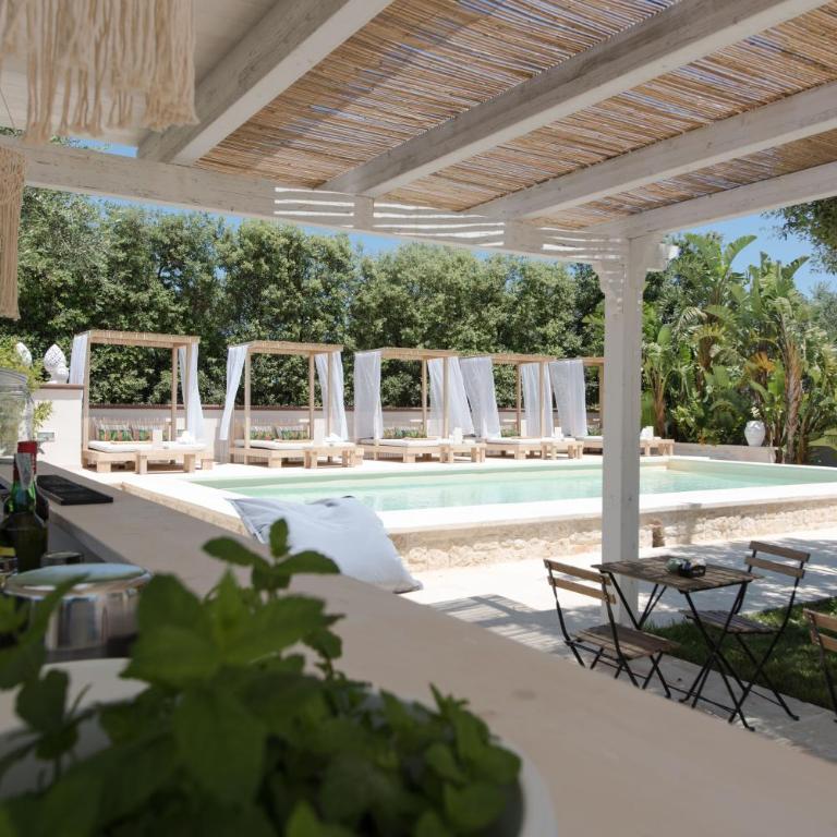 Residenza Il Sole - Camera Matrimoniale Deluxe con Vista Piscina - 4