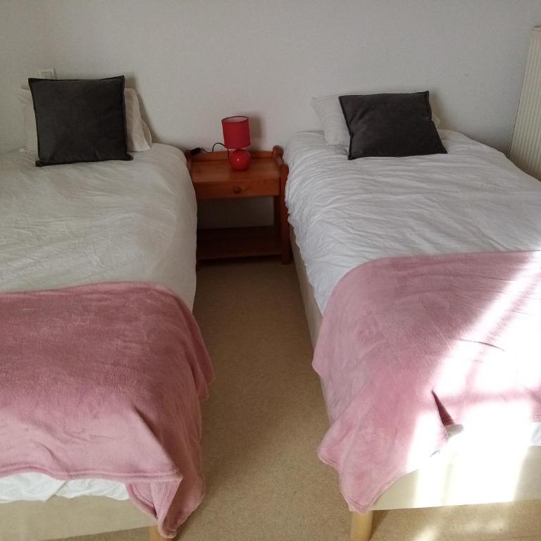 Gîte - Auberge du Midi - Chambre Lits Jumeaux pour Personnes à Mobilité Réduite - 4