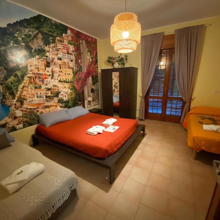 B&b Pompei Window - Camera Quadrupla con Bagno Privato - 6