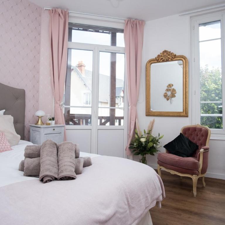 Cabourg Cosy chic Cabourg hyper-centre 4 pers, 2 bedrooms , 2 sdb, terrasse, wifi - Appartement 2 Chambres - 1