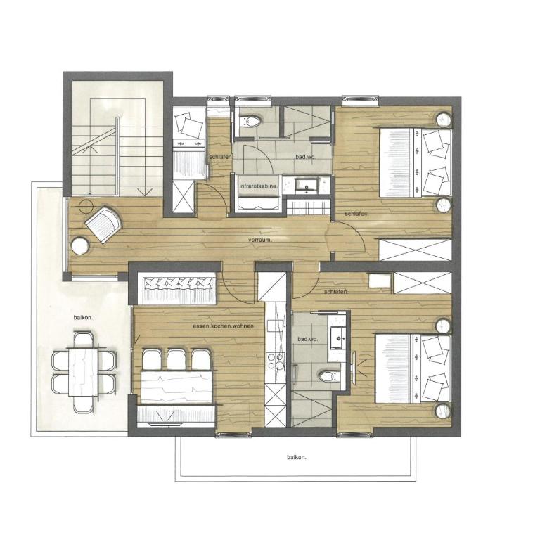 sWiederkehr - Apartment mit 3 Schlafzimmern - 5