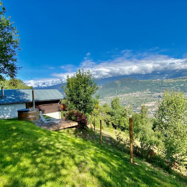Le mayen de Lucien et Thérèse - Jacuzzi, Valais - Chalet - 13