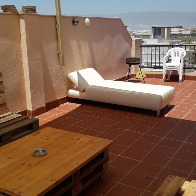 SOL Y PLAYA ROQUETAS-Ático con piscina, solarium y garaje - Apartment - 9