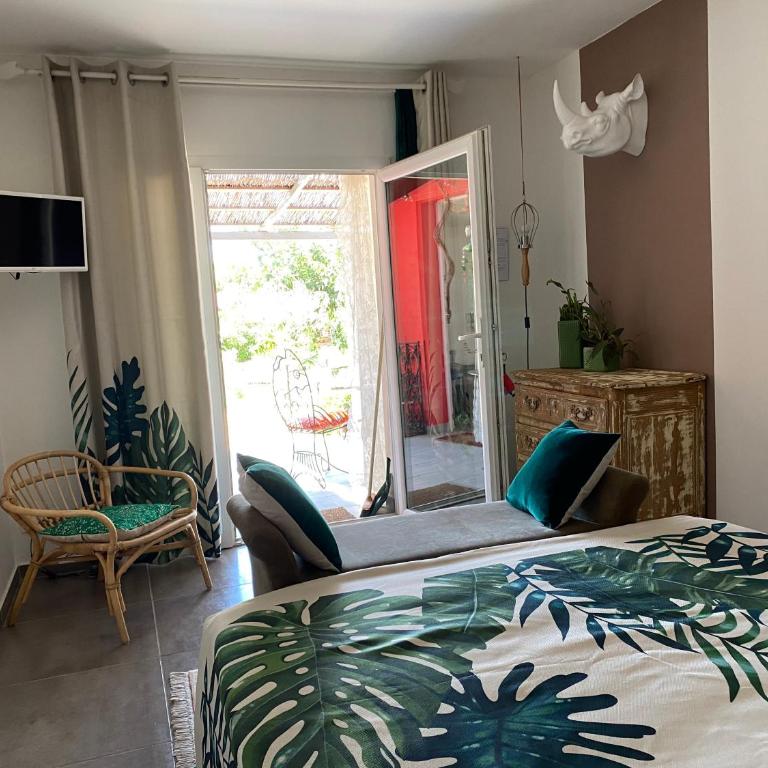 B&B La Terre Brûlée - Chambre Double - 7