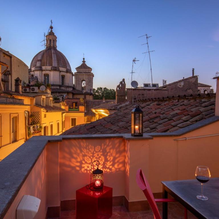 The Right Place 4U Navona Luxury Rooms - Camera Matrimoniale Superior con Terrazza - 32
