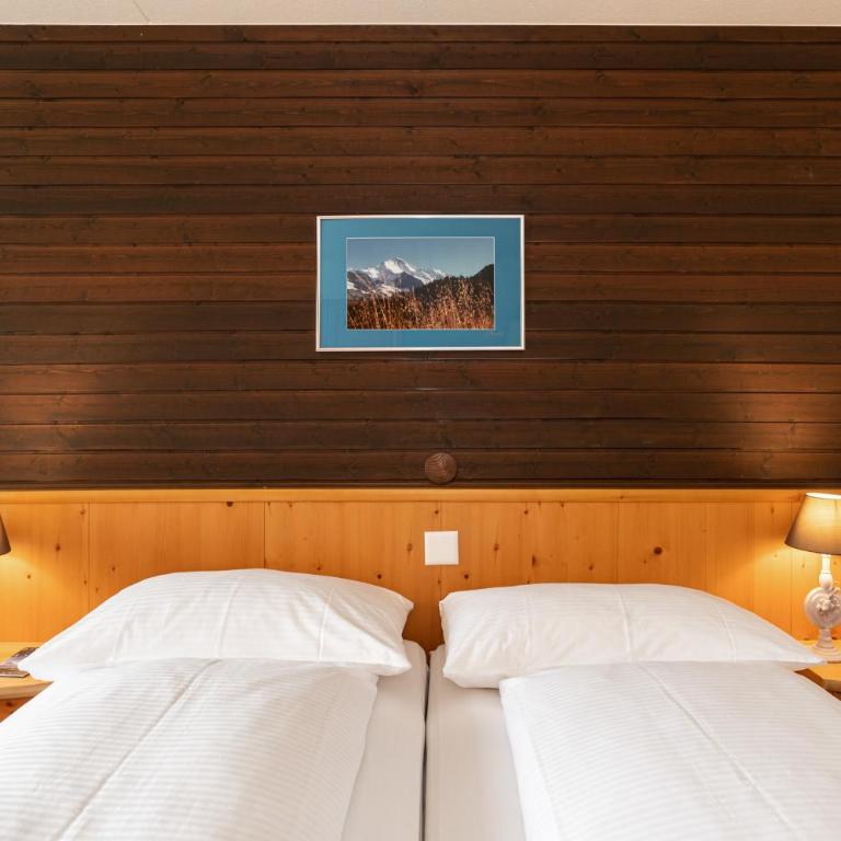 Jungfrau Lodge, Annex Crystal - Habitación Doble con balcón y vistas al Eiger - 3