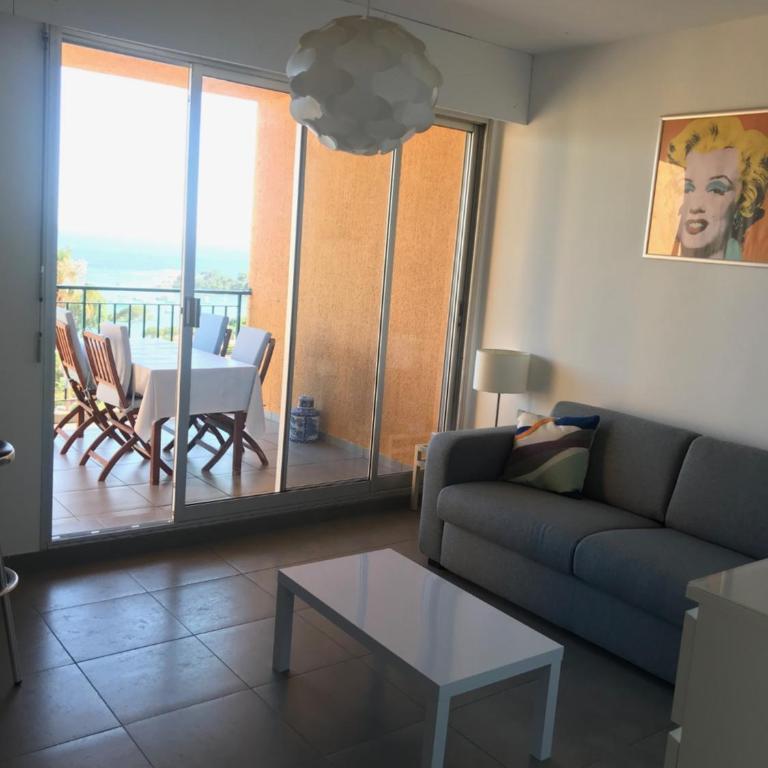 T2 route des sanguinaires vue mer panoramique - Appartement 1 Chambre - 10