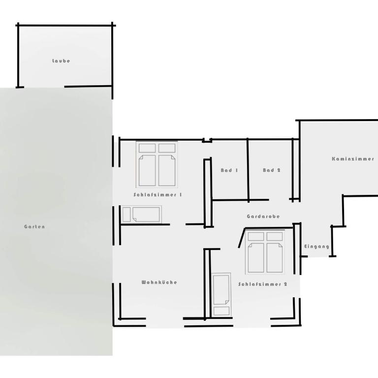 amHOPPEN - Apartment mit 2 Schlafzimmern - 26