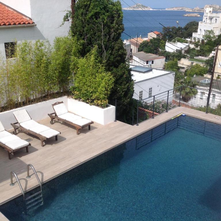 Suite sur la mer Marseille Corniche - Appartement 1 Chambre - 20